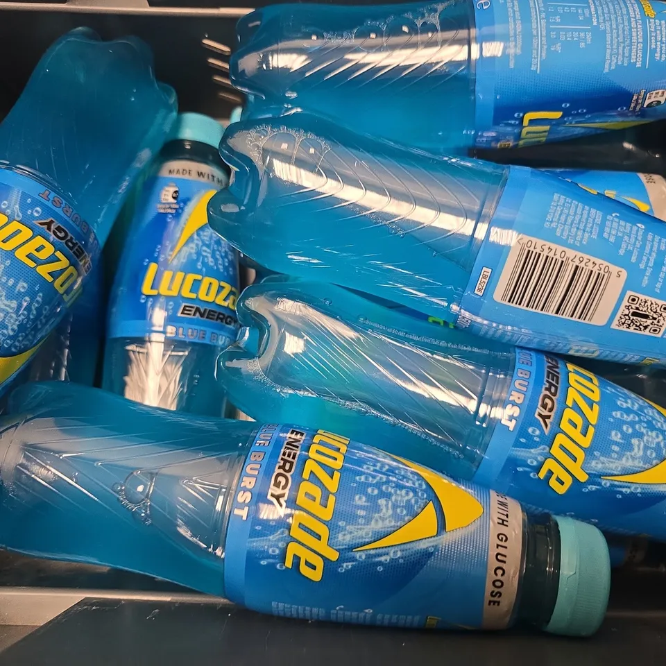 APPROXIMATELY 12 LUCOZADE ENERGY BLUE BURST 