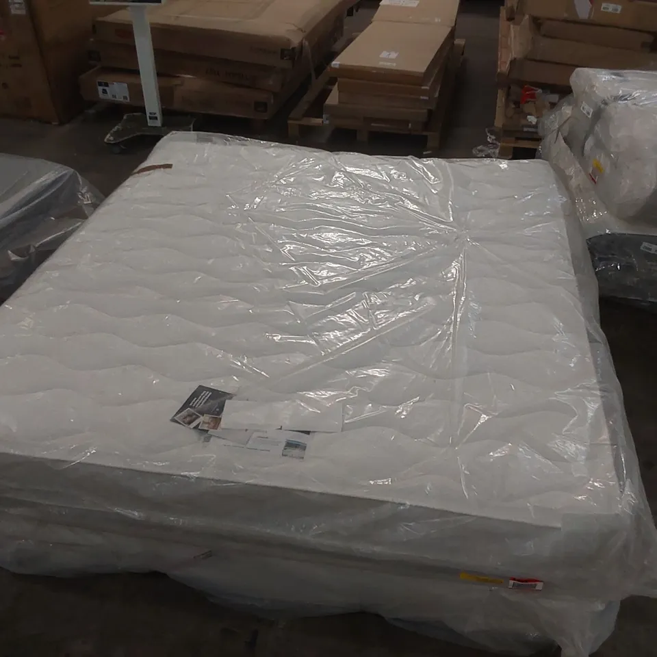 QUALITY BAGGED GEL RANGE SILENTNIGHT MIRACOIL GEL MATTRESS - MEDIUM, 6FT SUPERKING