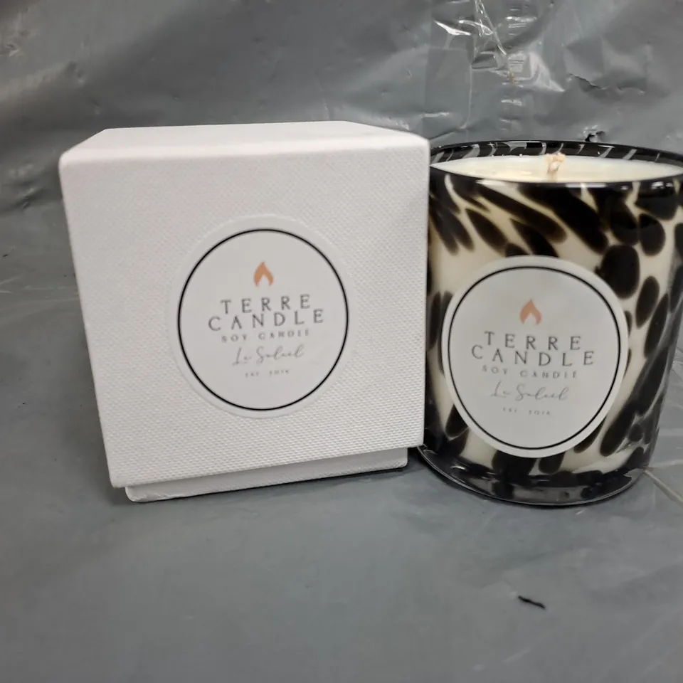 BOXED TERRE CANDLE SOY CANDLE