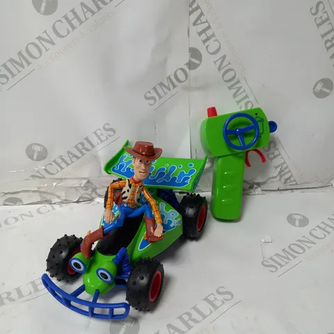 DISNEY PIXAR TOY STORY 4 RC TURBO BUGGY WOODY
