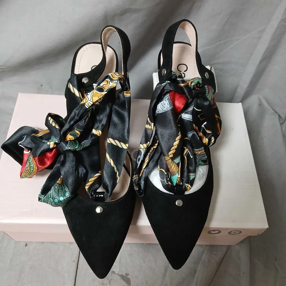 CAPOLLINI EMILY BLACK HIGH HEELS – UK 3 (EU 36)
