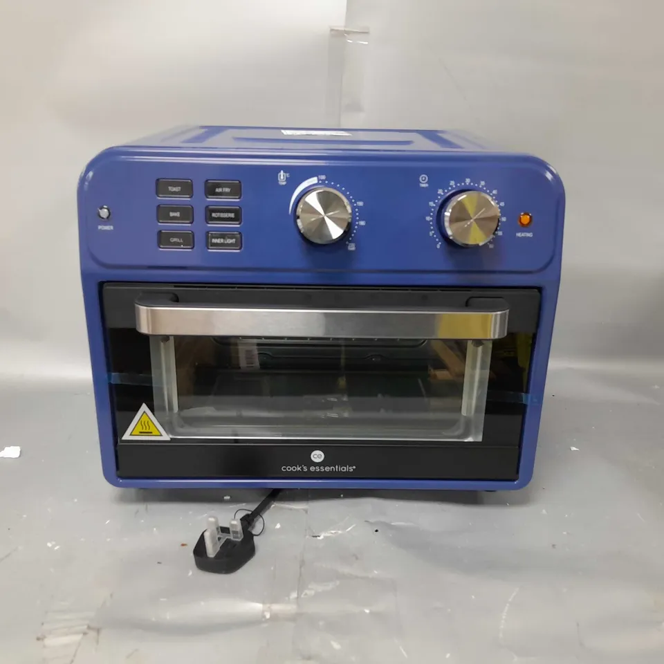 BOXED COOK'S ESSENTIAL 21-LITRE AIRFRYER OVEN IN NAVY