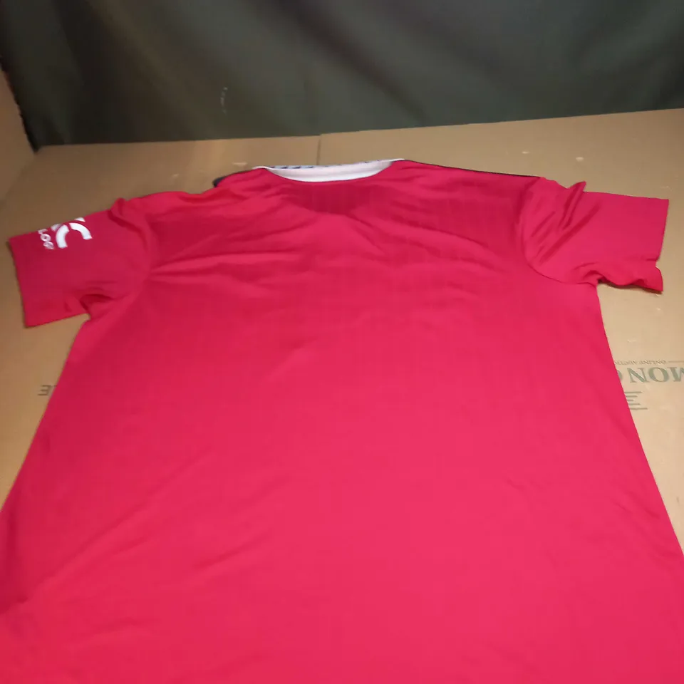 MANCHESTER UNITED FC HOME JERSEY SIZE XL