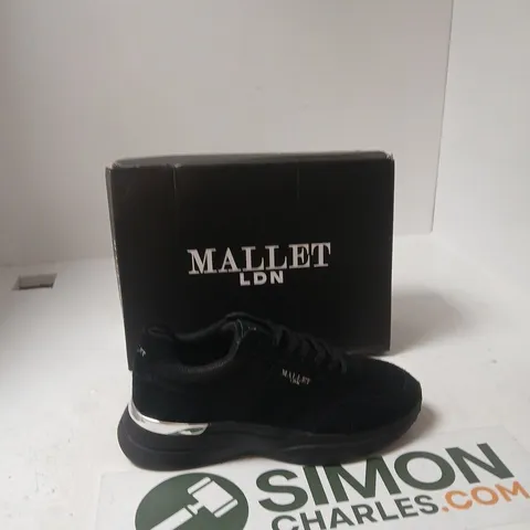 MALLET LDN SOHO 2.0 SNEAKERS – BLACK, UK8 (EU42 / USA9)
