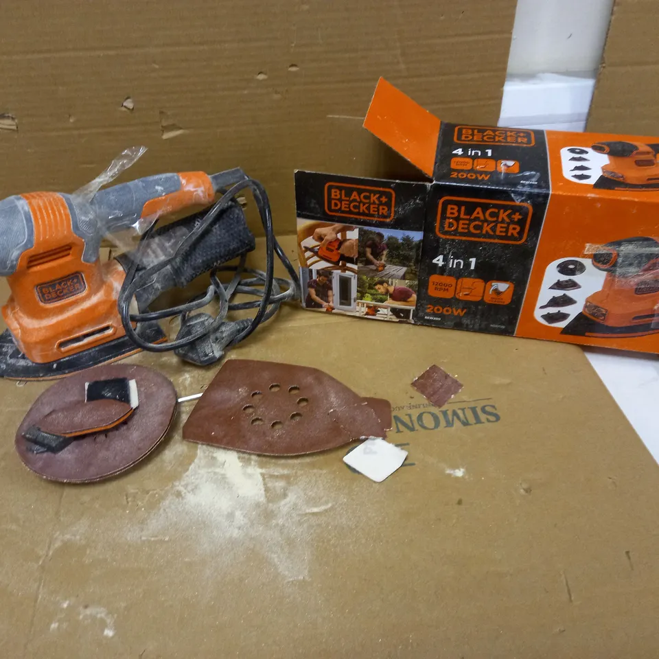 BLACK+DECKER BEW200-GB MULTI-SANDER