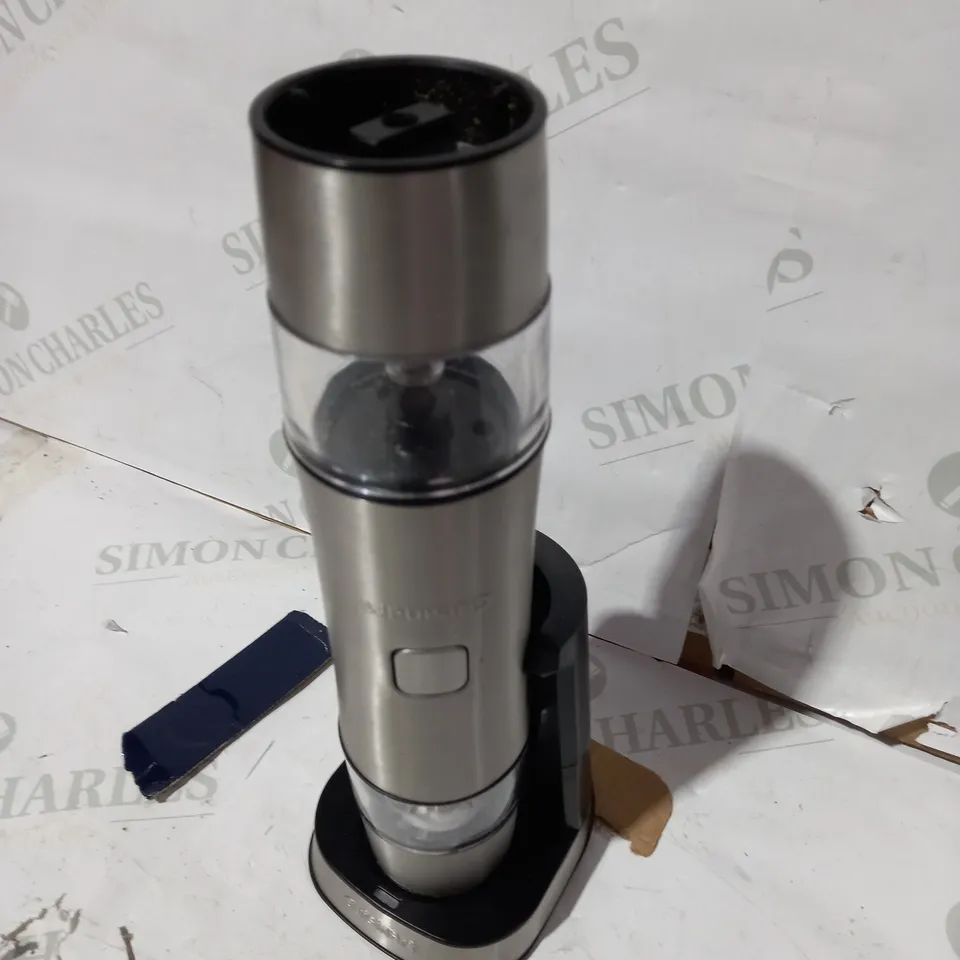 CUISINART RECHARGEABLE SEASONING MILL ELECTRIC SALT & PEPPER GRINDER