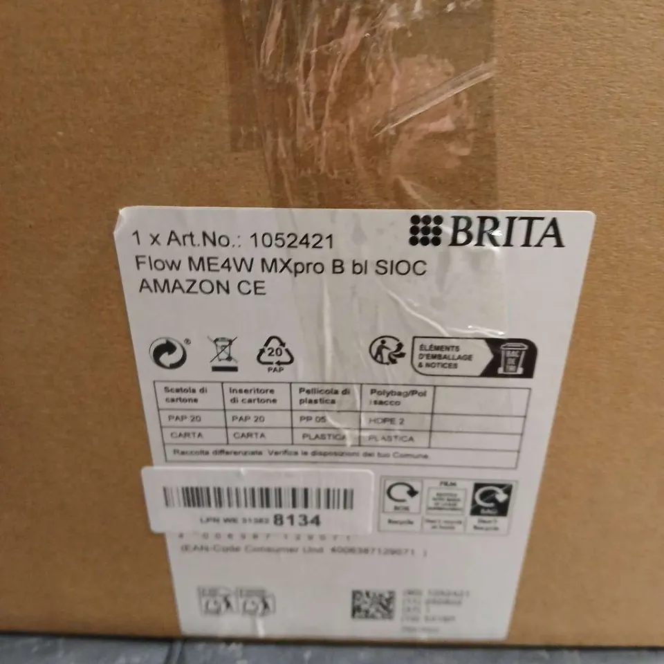 BRITA FLOW ME4W MXPRO B BLUE WATER FILTER – BOXED