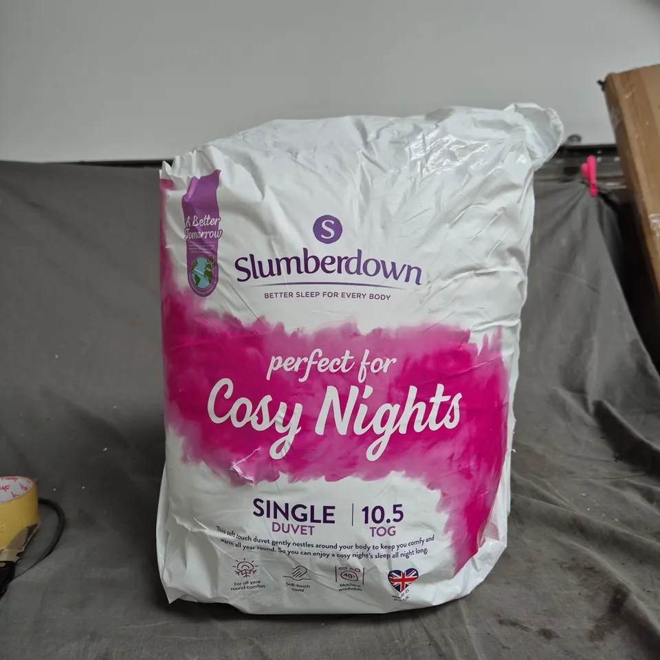 SLUMBERDOWN SINGLE DUVET – 10.5 TOG