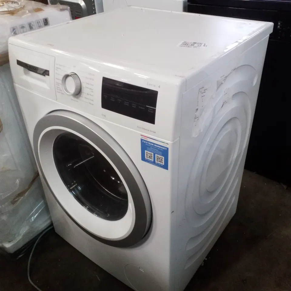 BOSCH SERIES 4 WAN28259GB 9KG LOAD, 1400RPM SPIN FREESTANDING WASHING MACHINE - IRON ASSIST, SPEEDPERFECT, ECO SILENCE DRIVE, LED DISPLAY - WHITE