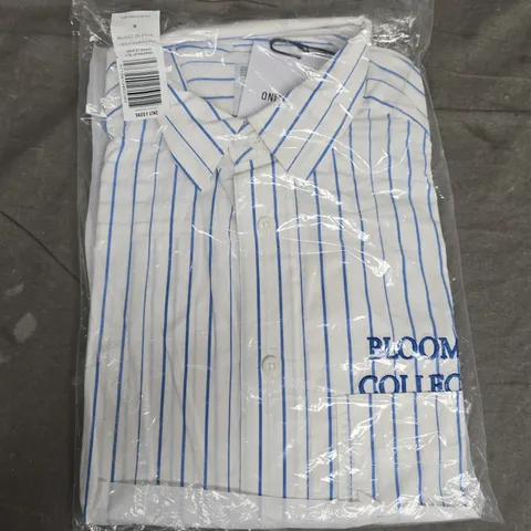 ONLY & SONS RELAX STRIPE LS SHIRT - S