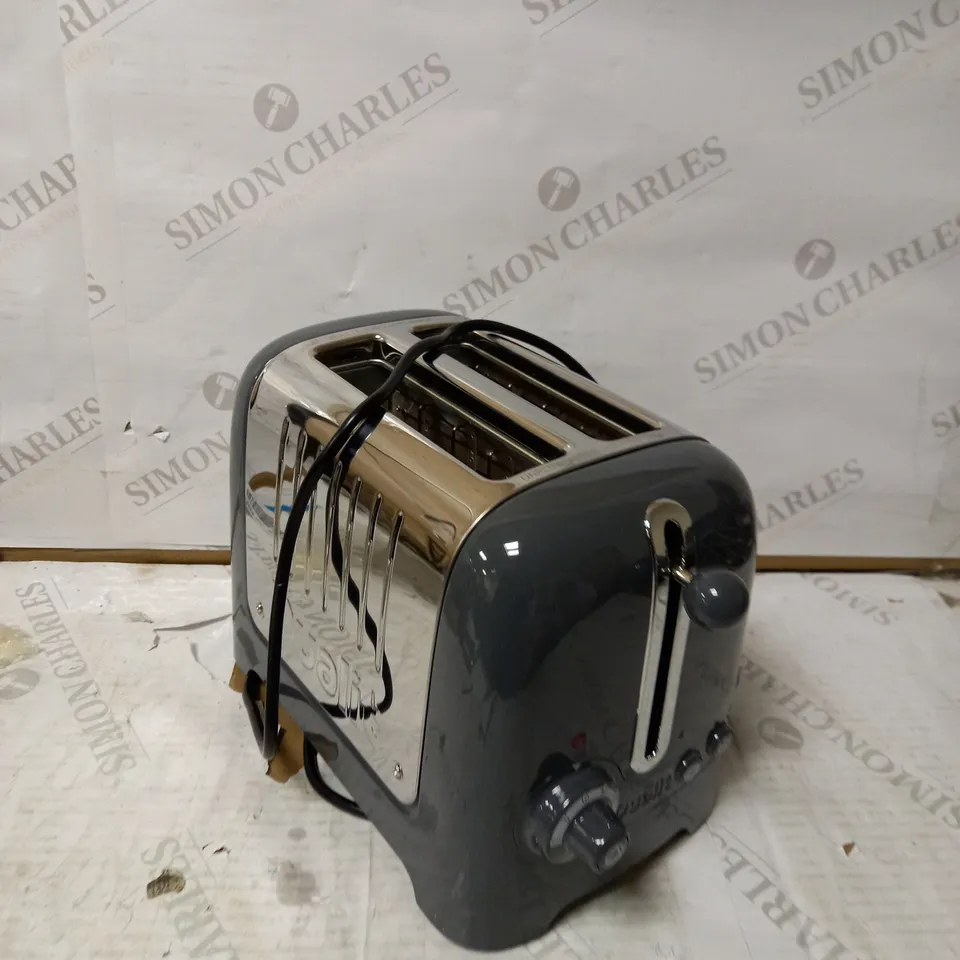 DUALIT 26204 2 SLOT TOASTER, 1100 W, GREY