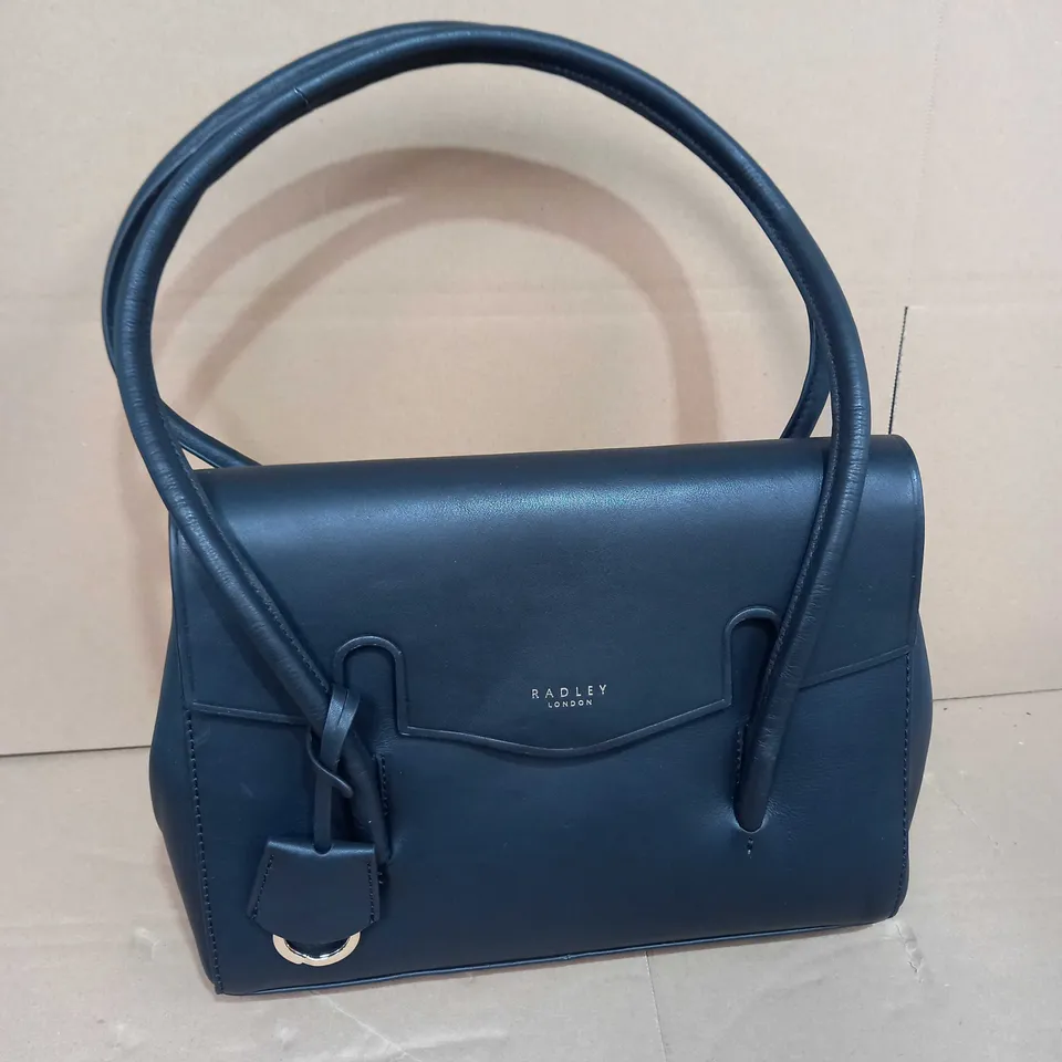 RADLEY LEATHER HANDBAG - BLACK