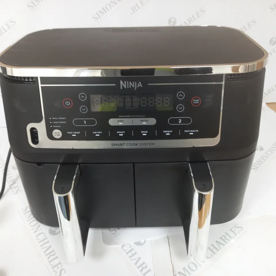 BOXED OUTLET NINJA FOODI MAX 9.5L DUAL ZONE SMART COOK AF451UK