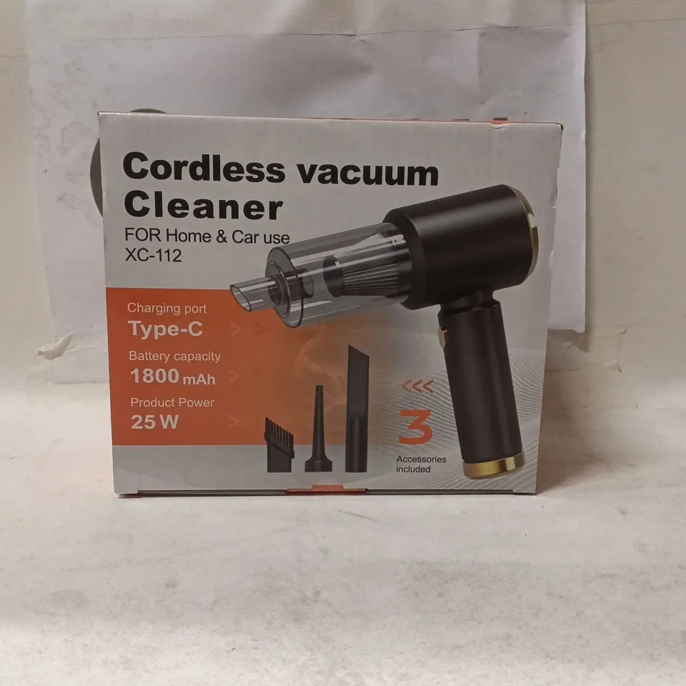 CORDLESS VACUUM CLEANER XC-112