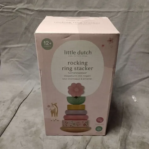 BOXED AND SEALED LITTLE DUTCH ROCKING RING STACKER