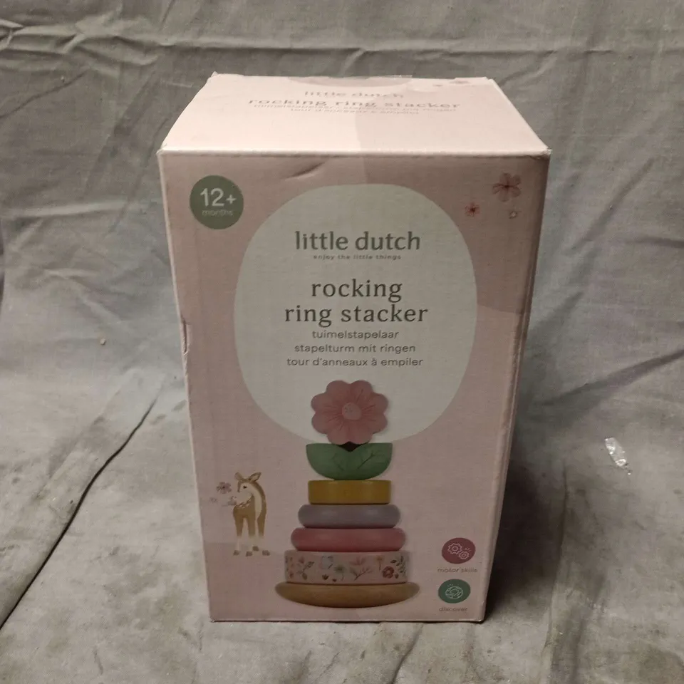 BOXED AND SEALED LITTLE DUTCH ROCKING RING STACKER