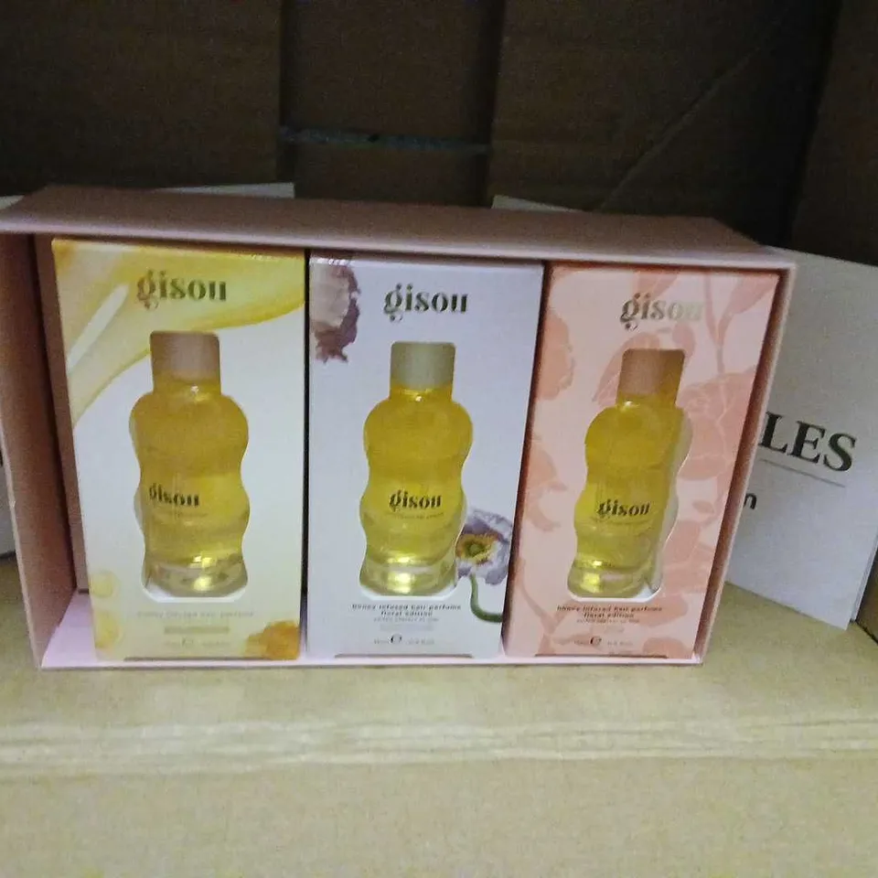 BOXED GISOU HONEY INFUSED HAIR PERFUMES GIFT SET