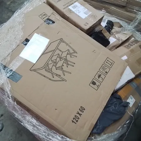 PALLET CONTAINING VARIOUS ASSORTED BOXED HOUSEHOLD ITEMS 