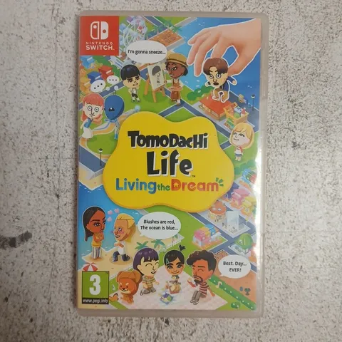 TOMODACHI LIFE: LIVING THE DREAM (NINTENDO SWITCH VIDEO GAME)