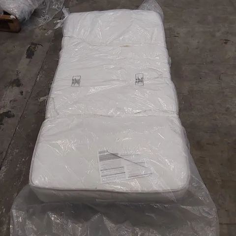 QUALITY BAGGED 3' SINGLE DUAL LAYER 600 HYBRID MATTRESS