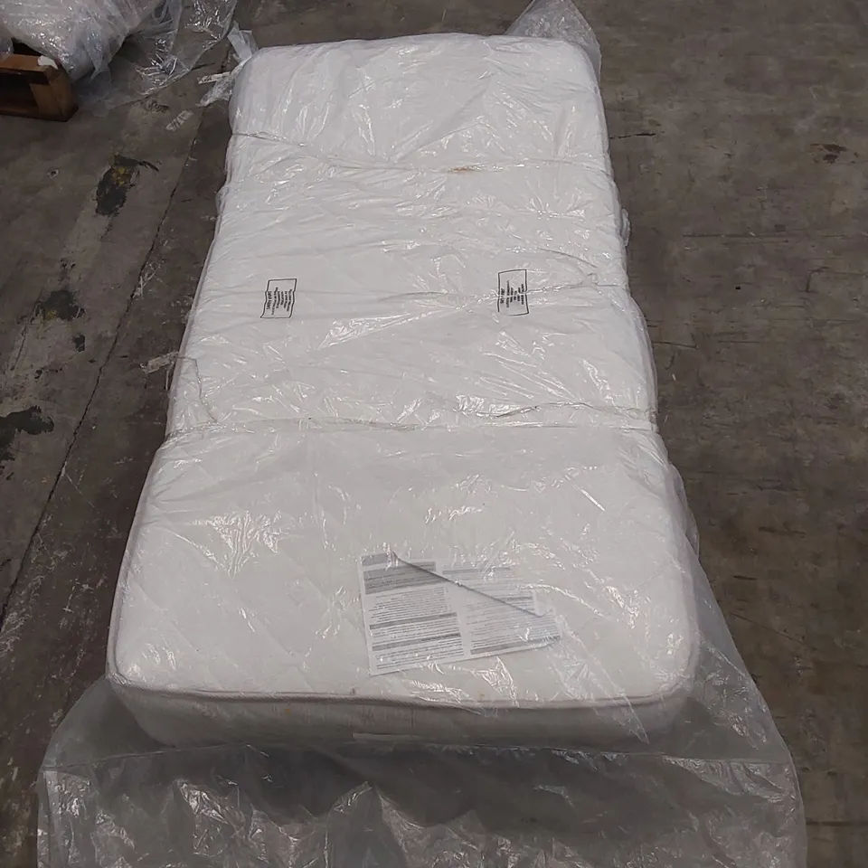 QUALITY BAGGED 3' SINGLE DUAL LAYER 600 HYBRID MATTRESS 