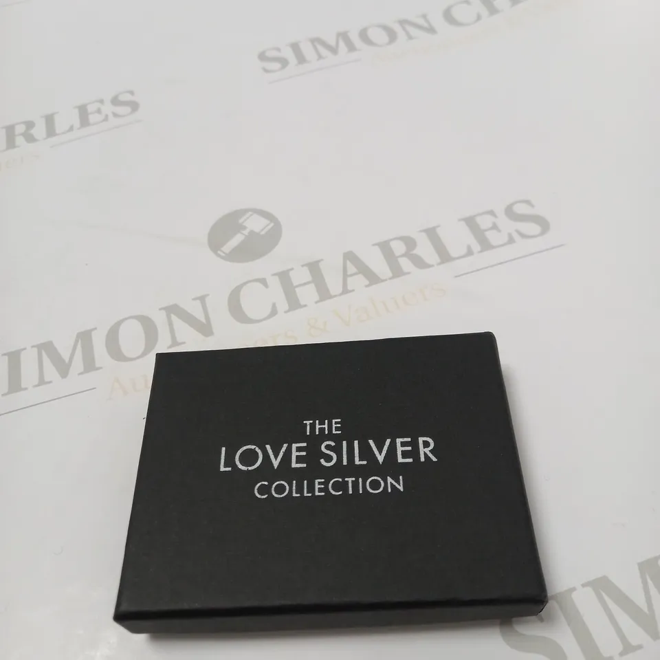 STERLING SILVER PERSONALISED INITIAL 14MM  RRP £21