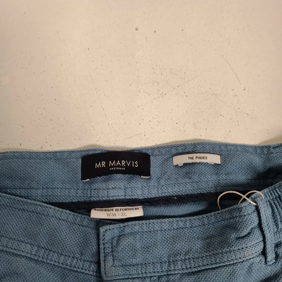 MR MARVIS AMSTERDAM MAVERICKS THE PIQUES SHORTS – UK 36 (W36) HANDMADE IN PORTUGAL