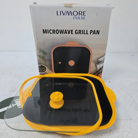 LIVMORE PULSE MICROWAVE GRILL PAN