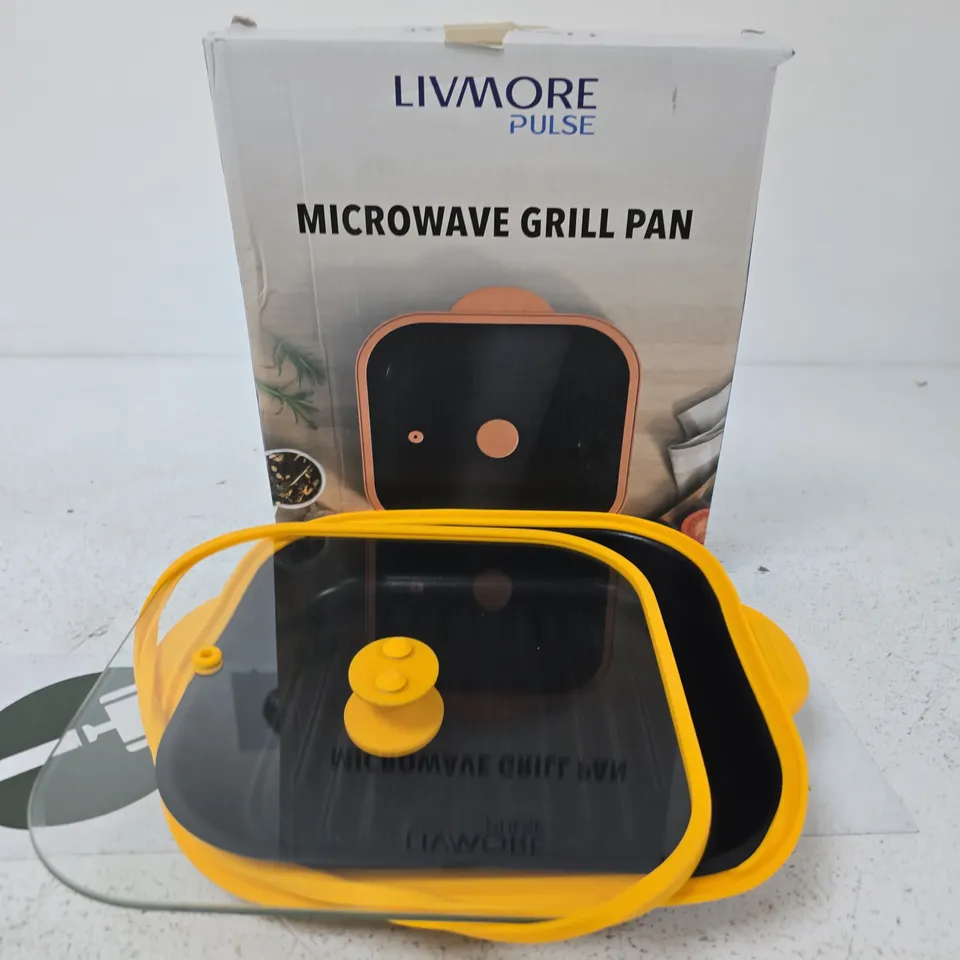 LIVMORE PULSE MICROWAVE GRILL PAN 