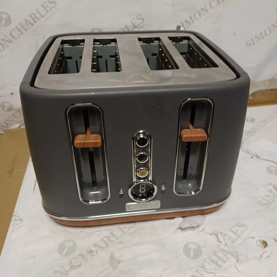 HADEN 4 SLICE TOASTER MATTE GREY 