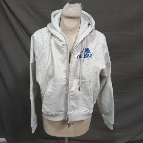 DES VU CLUB PARADISO ZIP THRU HOODIE - XS
