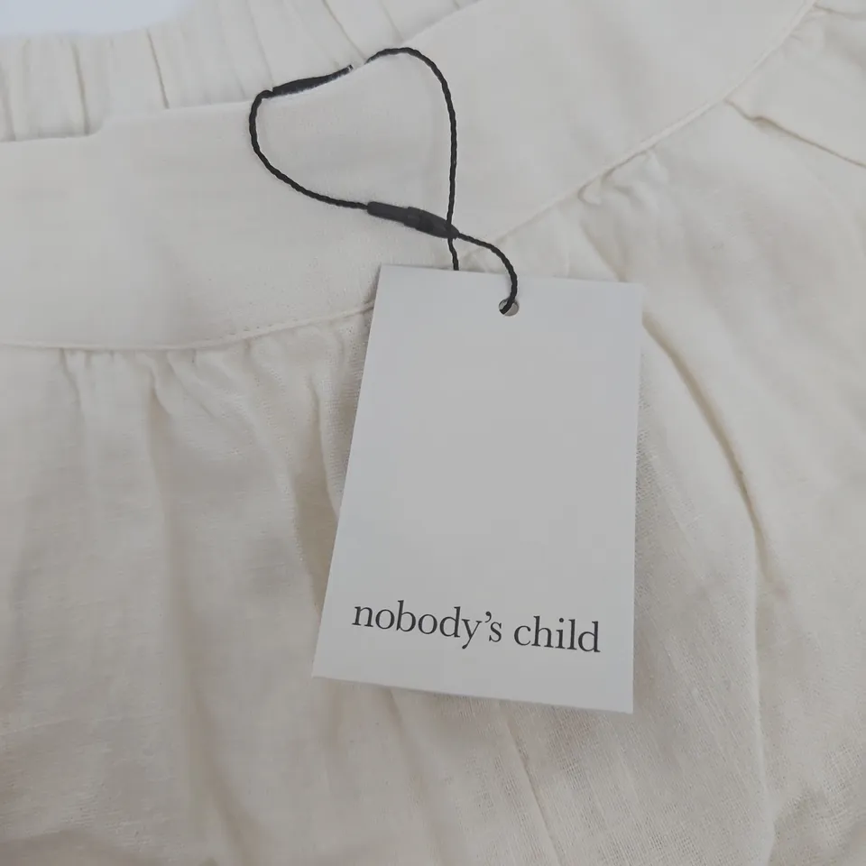 NOBODY'S CHILD WOMEN'S CREAM LIGHTWEIGHT GARMENT – UK 8 (EU 36, USA 4)
