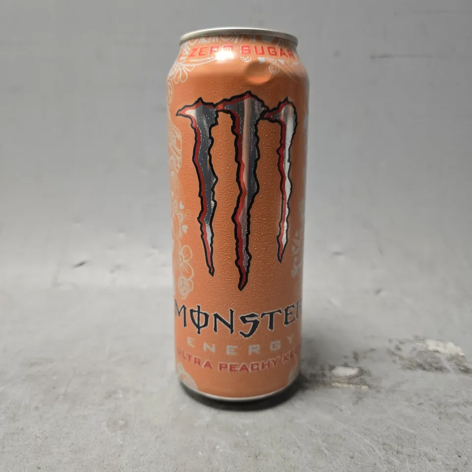 PACK OF 12 MONSTER ENERGY ULTRA PEACHY KEEN 
