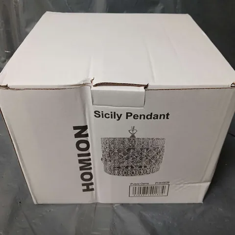 BOXED HOMION SICILY PENDANT