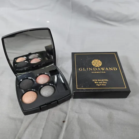 GLINDAWAND COSMETICS EYE PALETTE – WET & DRY - SMOKE