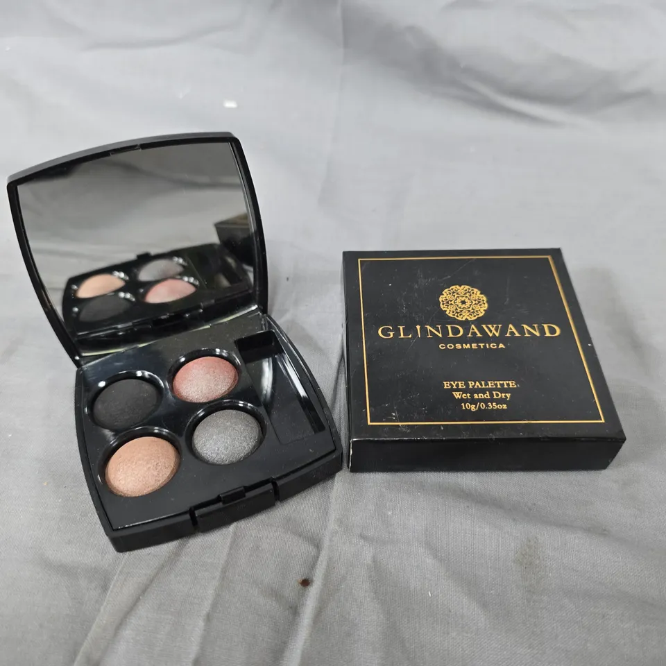 GLINDAWAND COSMETICS EYE PALETTE – WET & DRY - SMOKE