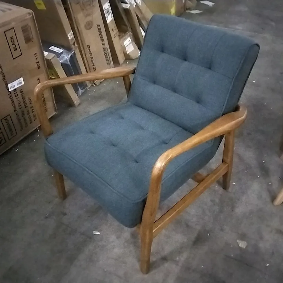 CASTLEWOOD ARMCHAIR UPHOLSTERED IN DARK GREY