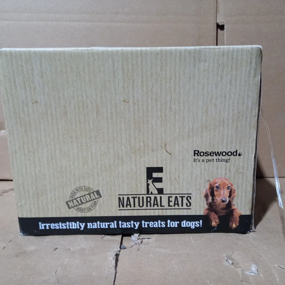 NATURAL EATS CHICKEN/CHEESE BACON PET TREATS RRP £39.99