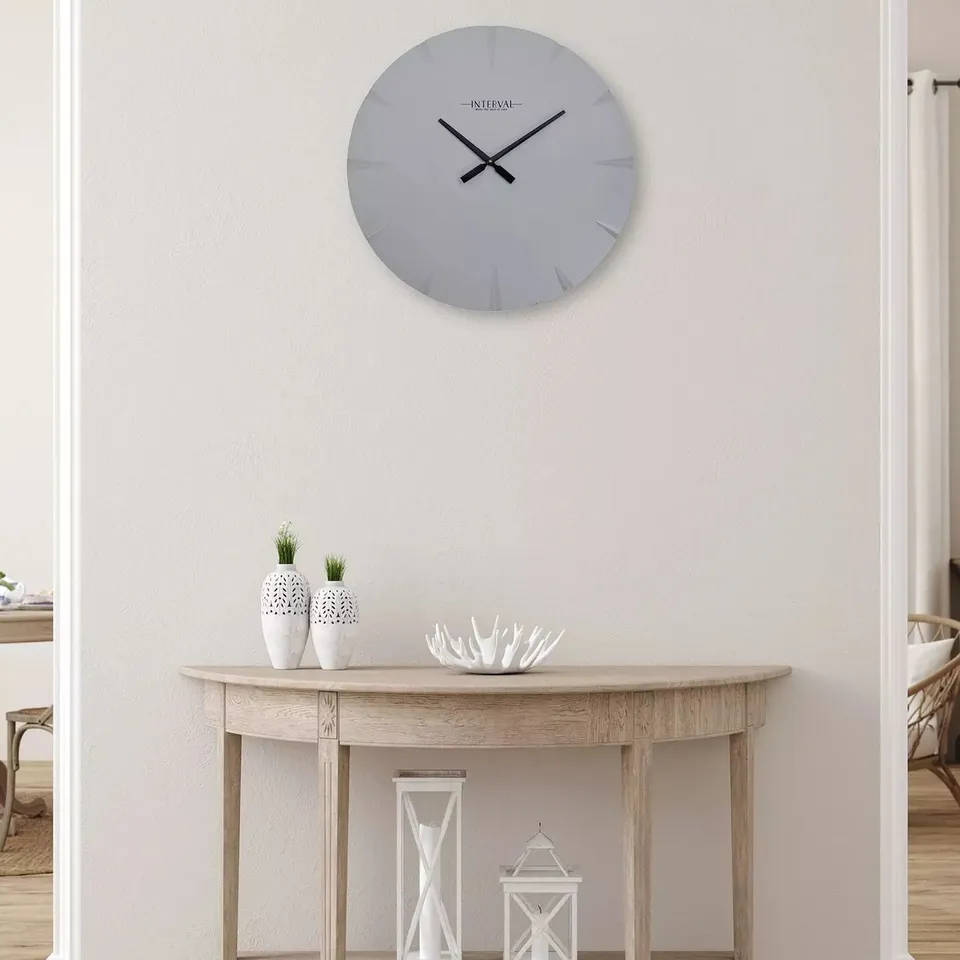 INTERVAL CEMENT LOOK WALL CLOCK