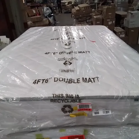 QUALITY BAGGED NOVILLA 27CM ORTHOPEDIC MEMORY FOAM POCKET SPRUNG SMALL DOUBLE MATTRESS