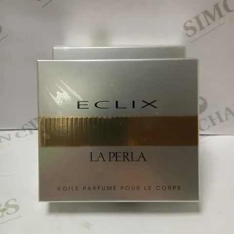 LOT OF 2 X 200ML ECLIX LA PERLA PERFUMED BODY LOTION