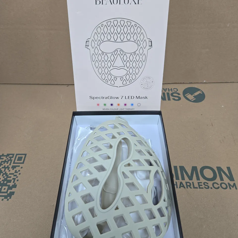 BEAULUXE SPECTRAGLOW 7 LED MASK – FACIAL LIGHT THERAPY