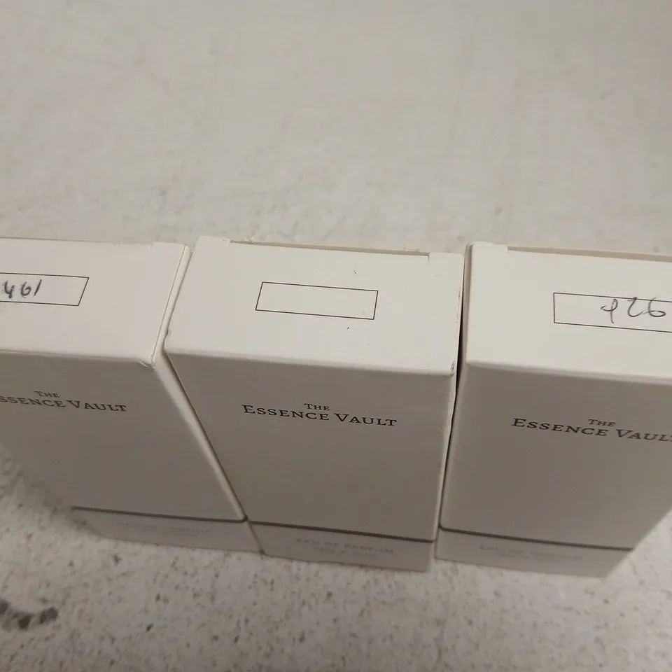 3 X 100ML OF ASSORTED THE ESSENCE VAULT FRAGRANCES