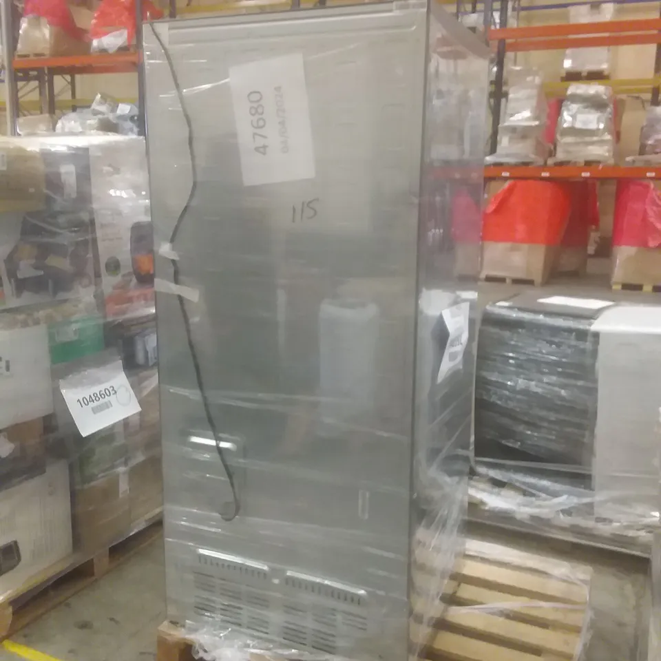 HISENSE RQ560N4WCF FREESTANDING AMERICAN FRIDGE FREEZER CROSS DOOR, NO FROST, 454 LITERS, STAINLESS STEEL - UNPROCESSED RAW RETURNS