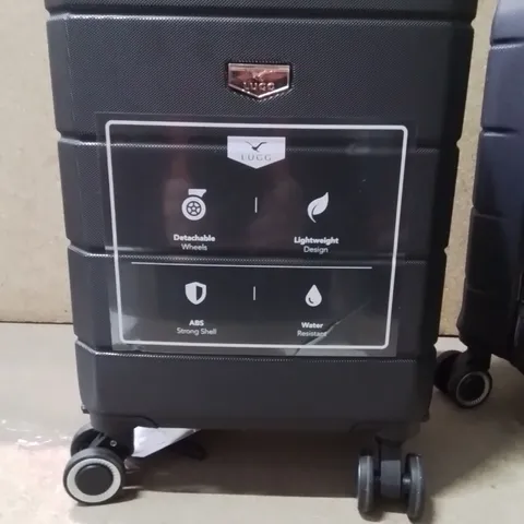 LUGG JETSET CABIN BAG BLACK 