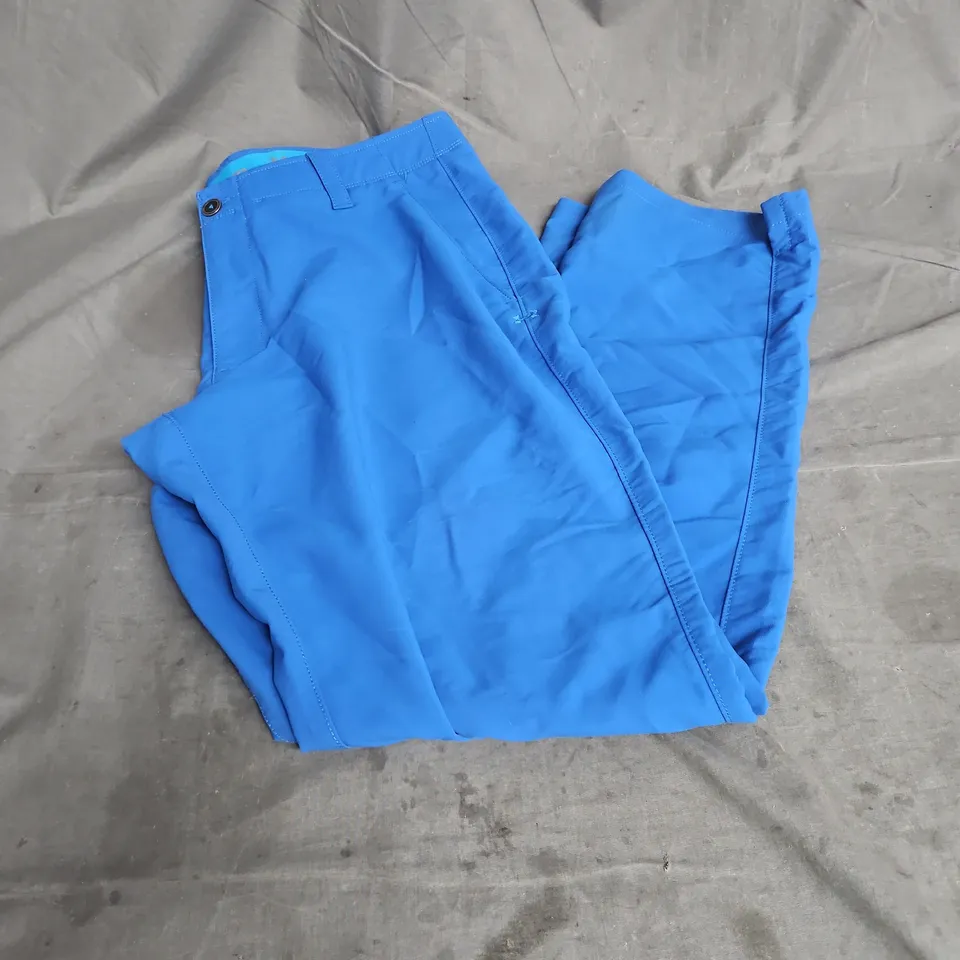 UNDER ARMOUR TROUSERS IN COBALT BLUE SIZE 36/32