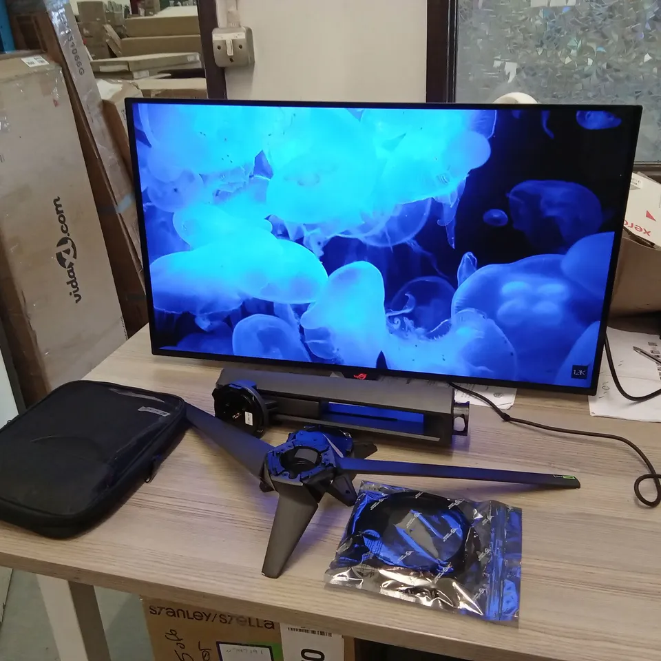 BOXED ASUS ROG SWIFT OLED PG32UCDM - 32IN 4K QD-OLED, 240HZ, 0.03 MS G-SYNC COMPATIBLE GAMING MONITOR RRP £1349