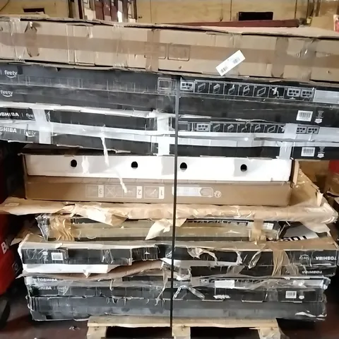 PALLET OF 11 ASSORTED TV'S TO INCLUDE TOSHIBA