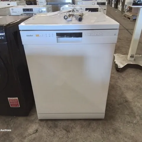 COMFEE' FREESTANDING DISHWASHER FD1201P-W WITH 12 PLACE SETTINGS, CLOUD WASH, DELAY START, HALF LOAD FUNCTION, FLEXIBLE RACKS - WHITE (KWH-FD1201P-W)