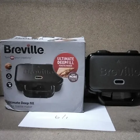 BOXED BREVILLE TOASTIE MAKER 